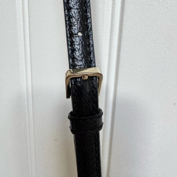 Kate Spade New York Jeanne Black Leather CrOne Sizesbody Bag. 9.5 by 6 by 3 - Picture 8 of 14